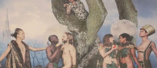 Una iglesia sueca un cuadro de tem&aacute;tica homosexual en el altar