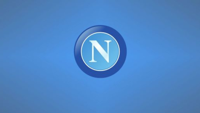 SSC Napoli, background azzurro.