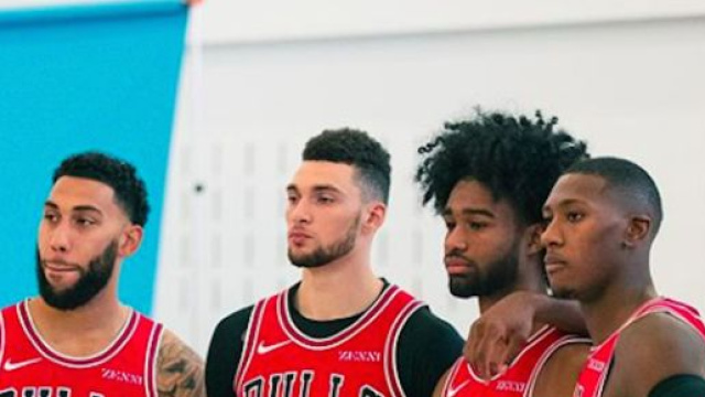 Les Chicago Bulls. Credit: Instagram/chicagobulls