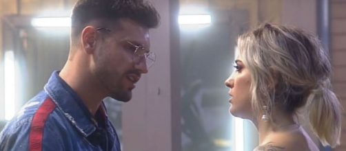 Guilherme Le&atilde;o e Tati Dias discutiram durante festa em "A Fazenda 11". (Reprodu&ccedil;&atilde;o/TV Globo)