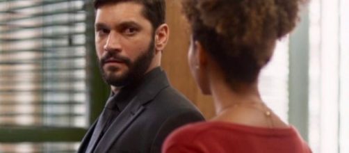 Diogo vai deixar Gisele mexida ao propor um casamento na Gr&eacute;cia. (Reprodu&ccedil;&atilde;o/TV Globo)