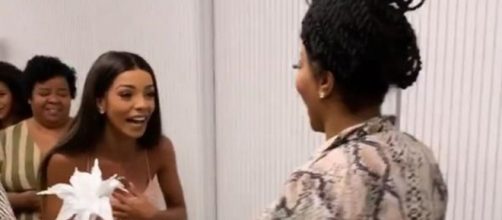 Pedido de casamento foi feito no dia do anivers&aacute;rio de Brunna. (Reprodu&ccedil;&atilde;o/Instagram/@ludmilla)