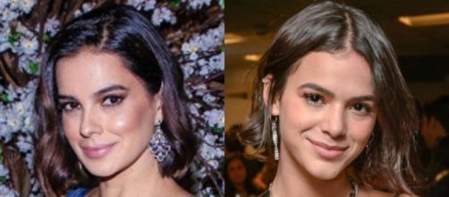 Vera Viel e Bruna Marquezine aparecem juntas e p&uacute;blico faz compara&ccedil;&atilde;o. (Reprodu&ccedil;&atilde;o/Fotomontagem)