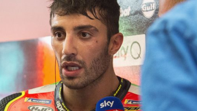 Andrea Iannone, in attesa delle controanalisi, &egrave; stato sospeso dalla FIM per doping.