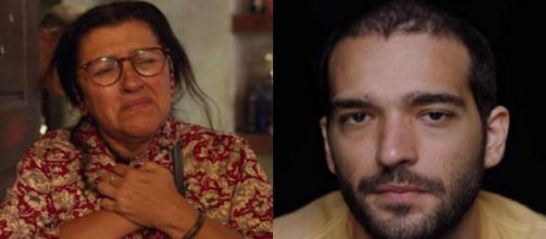 "Nunca parei de te procurar, meu filho", dir&aacute; Lurdes a Sandro. (Fotomontagem/Reprodu&ccedil;&atilde;o/TV Globo)