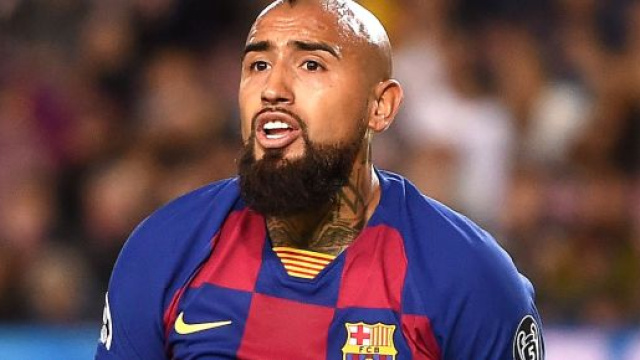 Arturo Vidal, centrocampista del Barcellona.