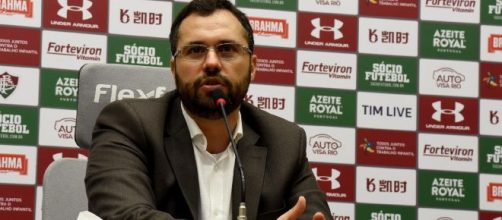 Mario Bittencourt cumpriu promessa de colocar os sal&aacute;rios em dia em 2019. (Mailson Santana/Fluminense FC)
