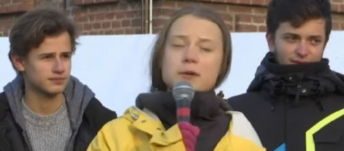 Greta Thunberg weighs in on Australia's bushfire crisis. [Image source/Nine News Australia YouTube video]