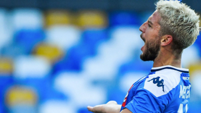Dries Mertens, il suo contratto con il Napoli scade nel 2020.