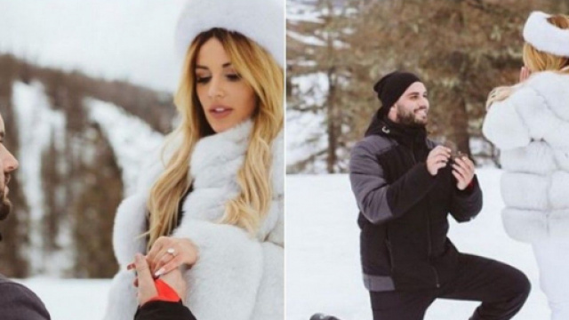 LPDLA7 : Nikola Lozina demande Laura Lempika en mariage et elle a dit oui. &reg;Instagram : Laura Lempika.