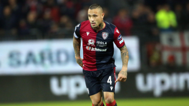 Radja Nainggolan, il centrocampista del Cagliari &egrave; tornato su altissimi livelli.