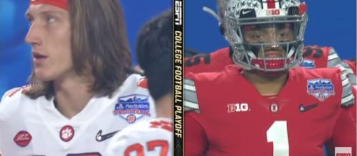 Ohio State Buckeyes members took children on a shopping spree. [Source: ESPN/YouTube]