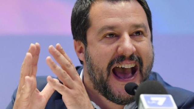 Il leader della Lega ed ex ministro dell'Interno, Matteo Salvini