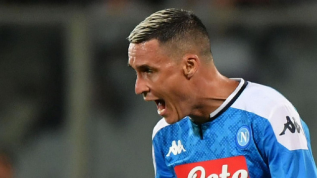 Jos&eacute; Maria Callejon, calciatore del Napoli.