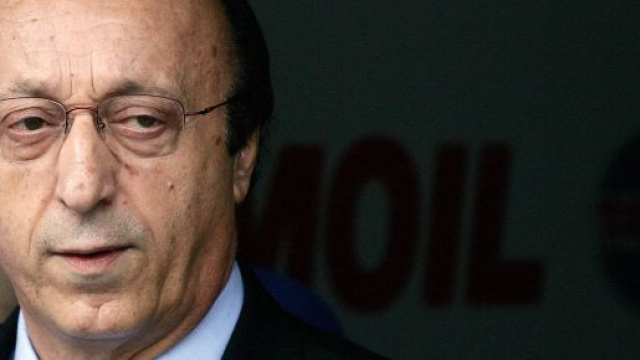 Luciano Moggi, ex amministratore delegato della Juventus.