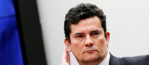 Serrgio Moro n&atilde;o se pronuncia sobre o caso envolvendo o nome de Fl&aacute;vio Bolsonaro. (Arquivo Blasting News)