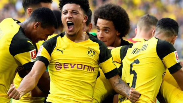 Jadon Sancho, centrocampista offensivo del Borussia Dortmund.