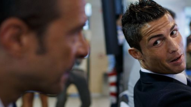Jorge Mendes e Cristiano Ronaldo.
