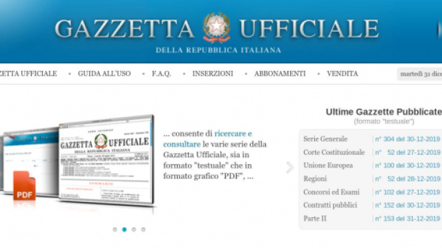 Pensioni anticipate 2020, la legge di bilancio &egrave; in Gazzetta Ufficiale