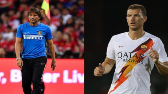 Inter, Conte furioso con Dzeko