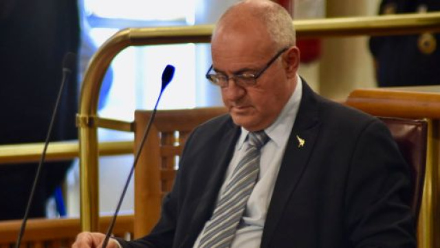 Il consigliere regionale della Lega Simone Angelosante