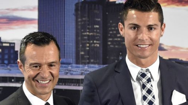 Jorge Mendes e Cristiano Ronaldo