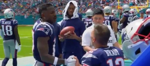 Brady's connection with Brown was evident in their one game together (Image Credit: Official Highlights/YouTube)