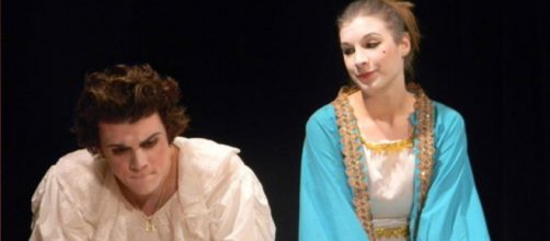 Jana in a play on the right side. (Photo Credit Michal Sitko: Used by permission)