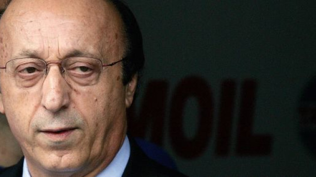 Luciano Moggi, ex dirigente della Juventus.