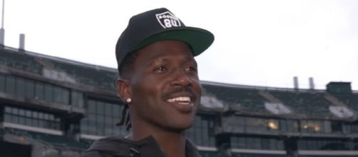 Brown's stint with the Patriots lasted just 11 days. [Image Credit: Antonio Brown/YouTube]