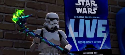 Hilarious 'Fortnite' bug turns out to be an event test. [image source: I Talk Fortnite]