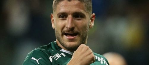 Z&eacute; Rafael marcou um dos gols que confirmaram o descenso dos cruzeirenses. (Reprodu&ccedil;&atilde;o/Instagram/@palmeiras/Cesar Greco)