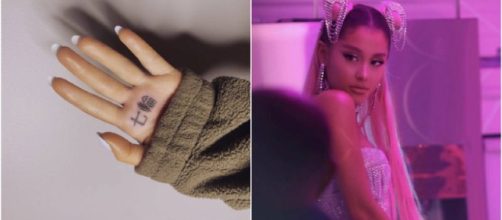 Ariana Grande faz tatuagem na m&atilde;o mas escreve churrasqueira por engano, via Yahoo.