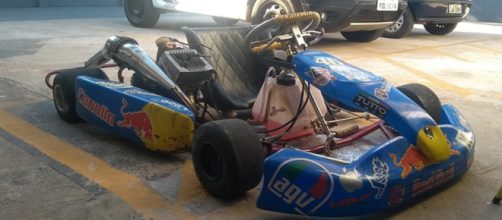 Kart foi apreendido ap&oacute;s persegui&ccedil;&atilde;o pelas ruas de Sarandi. (Foto: Guarda Municipal de Maring&aacute;/Divulga&ccedil;&atilde;o)