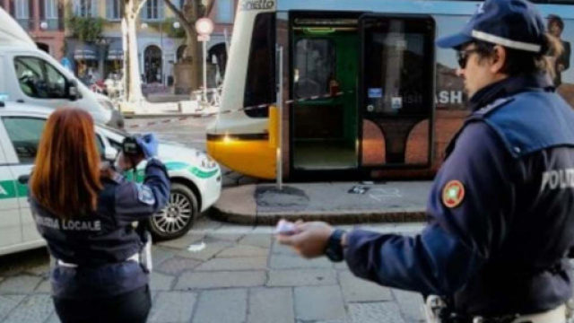 Milano, uomo di 39 anni viene investito da un tram.