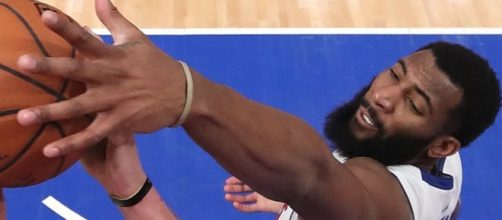 Andre Drummond had another big night on Monday (Feb. 11) to help the Detroit Pistons win. [Image via ESPN/YouTube]