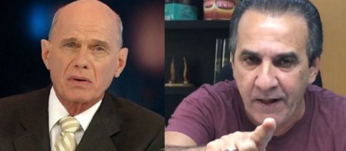 Boechat e Malafaia (Reprodu&ccedil;&atilde;o Band/ Youtube)