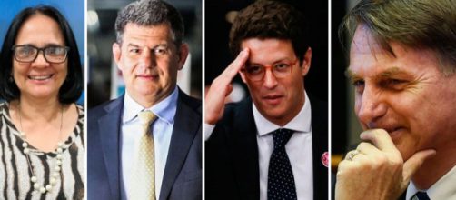 Ministros v&atilde;o ao Par&aacute; nesta quarta para discutir planos para a Amaz&ocirc;nia. Foto: Montagem / Ag&ecirc;ncia Brasil.