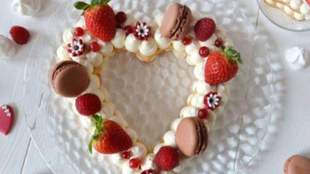 Cream Tart alle fragole per San Valentino