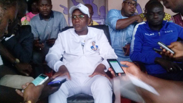 Le :Ministre de la Sante Manouda Malachi (c) Clqudel Tchinda