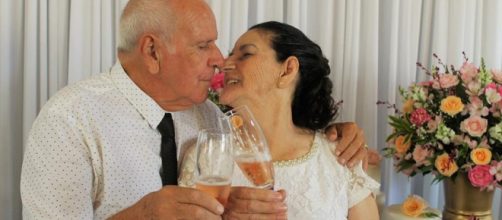 Vit&oacute;rio Wilian e Neusa Pereira oficializaram a uni&atilde;o - (Reprodu&ccedil;&atilde;o/G1)