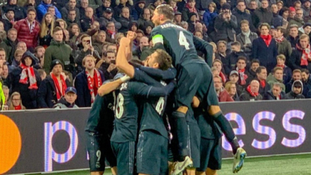 Champions League, il Real Madrid passa sul campio dell'Ajax
