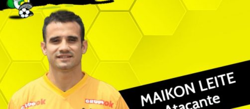 Maikon Leite &eacute; o novo refor&ccedil;o do Brasiliense para a temporada. (Foto: Divulga&ccedil;&atilde;o/ Brasiliense)