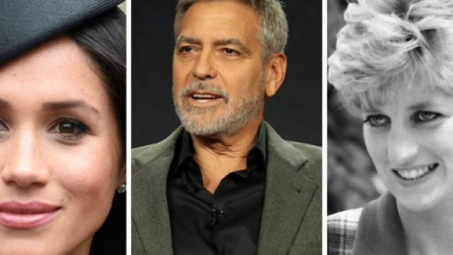 George Clooney Diana Spencer Meghan Markle