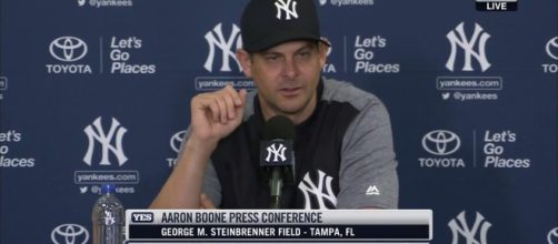 Aaron Bone he believes he has the team that will start opening day. [Image Credit: YESN - YouTube]
