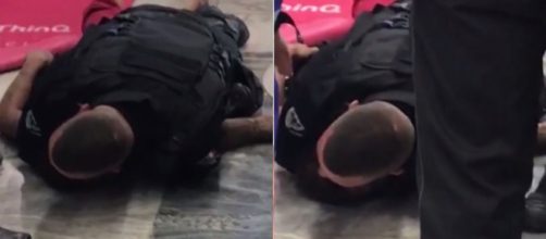 Seguran&ccedil;a mata homem em mercado (Reprodu&ccedil;&atilde;o Youtube)