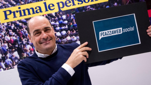 Nicola Zingaretti, candidato segretario PD.