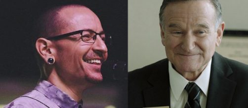 Chester Bennington e Robin Williams (Foto - Reprodu&ccedil;&atilde;o/Instagram/Paname Distribution)
