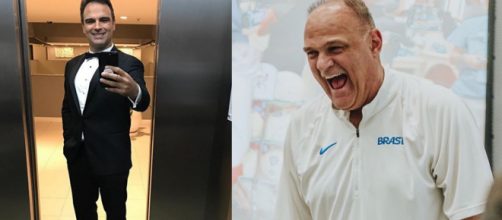 Tadeu e Oscar Schmidt (Reprodu&ccedil;&atilde;o - TV Globo)