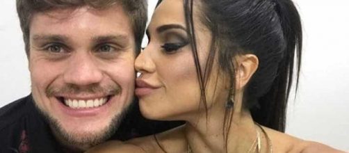 Breno e Paula se conheceram no BBB e seguem juntos. Fonte: Twitter